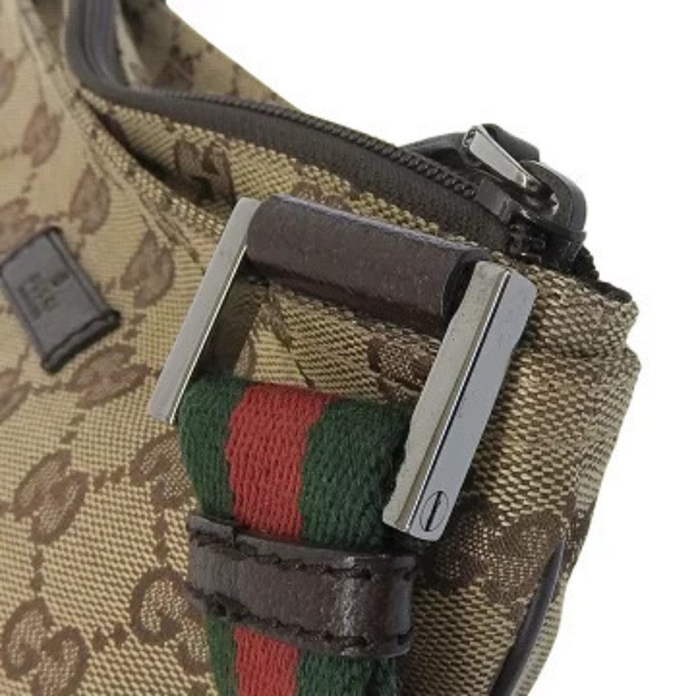 Gucci Crossbody Brown GG Shoulder Canvas Bag - Picture 5 of 8